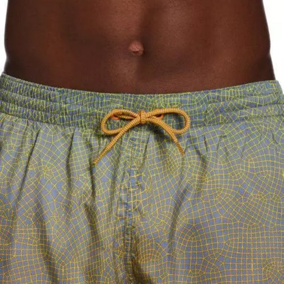 Nike Swim Mens Grid Swoosh Breaker 9" Volley Shorts Small NESSD541 724 New Tags - Picture 4 of 13